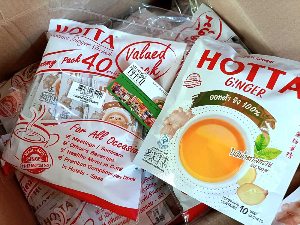 HOTTA instant ginger tea